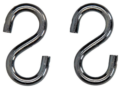 Mack 1008467 - 2 offene S-Haken 5,0 x 45 verzinkt | 10 Stück