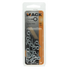 Mack 1017768 - Schrauböse verzinkter Stahl 20 Stück 2,2 x 10 mm | 10 Stück