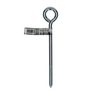 Mack 1017781 - Schrauböse aus verzinktem Stahl 1 Stk. 8,0 x 140 mm | 10 Stück