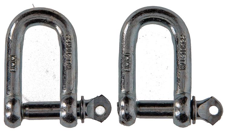 Mack 1008468 - 2 Backen gerade 8mm verzinkt | 10 Stück