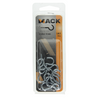 Mack 1017796 - Schraubhaken Stahl verzinkt 15 Stück 3,0 x 12 mm | 10 Stück