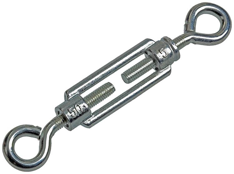 Mack 1008470 – 2 Spanner 2 Ösen M5 x 50 mm verzinkt | 10 Stück