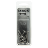 Mack 1019904 - Holzschraube + Mutter Edelstahl 7 Stück M5x25 mm | 10 Stück