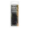 Mack 1019968 - Lukenschraube schwarz 6,0 x 40 mm 8 Stück | 5 Stück