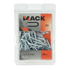Mack 1017955 – Klammerstahl verzinkt 250 g 3,5 x 35 mm | 5 Stück