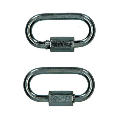 Mack 1008480 - 2 leere Glieder + Mutter 3,5 mm verzinkt | 10 Stück