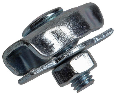 Mack 1008482 - 2 Stahldrahtklemmen 2mm Simplex verzinkt | 10 Stück