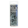 Mack 1018069 – selbstschneidende Schraube mit Zylinderkopf, verzinkt. 42 Stück 4,2 x 25 mm | 5 Stück