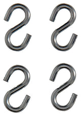 Mack 1008485 - 4 offene S-Haken 3,0x30mm verzinkt | 10 Stück - afbeelding 1
