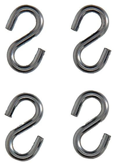 Mack 1008485 - 4 offene S-Haken 3,0x30mm verzinkt | 10 Stück