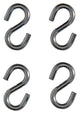 Mack 1008485 - 4 offene S-Haken 3,0x30mm verzinkt | 10 Stück