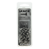 Mack 1020019 – selbstschneidende Schraube Zylinderkopf A2 30 Stück 4,8 x 19 mm | 5 Stück