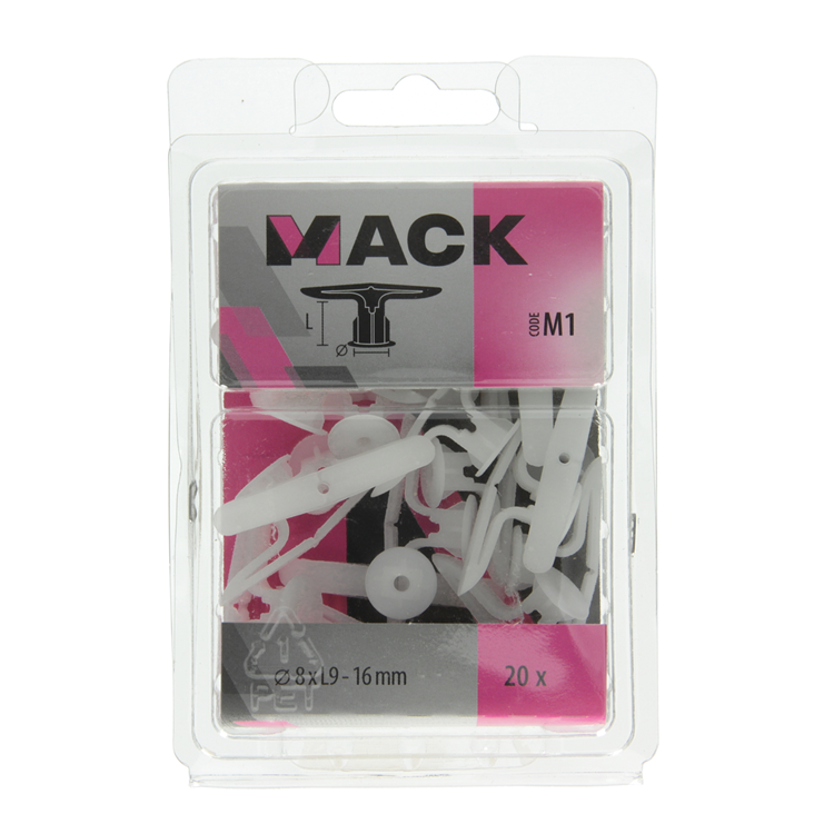 Mack 1018162 - Hohlwanddübel Nylon 20 Stück TB | 5 Stück
