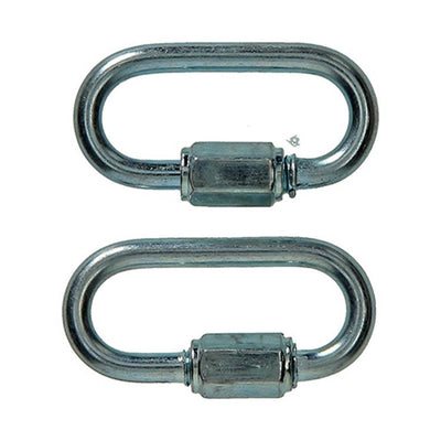 Mack 1008488 - 2 Leerglieder + Mutter 4mm verzinkt | 10 Stück