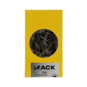 Mack 1020142 – Spanplattenschraube VZ KP-SelbstsicherndGVZ 200 Stück 4,0 x 60 mm | 2 Stk - afbeelding 3
