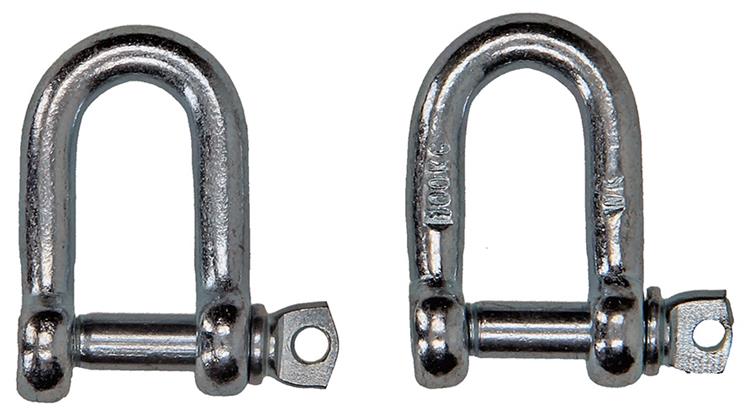 Mack 1008491 - 2 Backen gerade 6mm verzinkt | 10 Stück