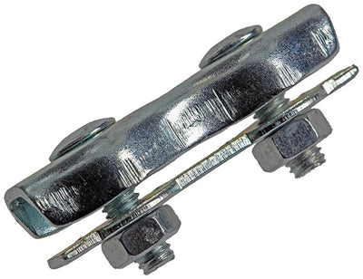 Mack 1008498 - 2 Stahldrahtklemmen 3mm Duplex verzinkt | 10 Stück