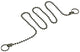 Mack 1008511 - 1 Waschbeckenkette Chromzubehör k 50cm | 10 Stück