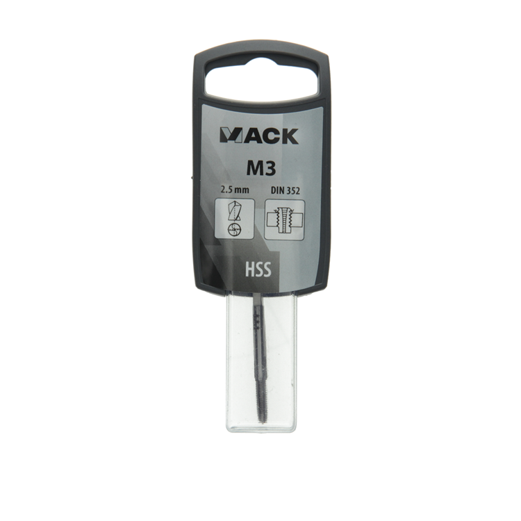 Mack 1018372 - Gewindebohrer M3 | 3 Stück