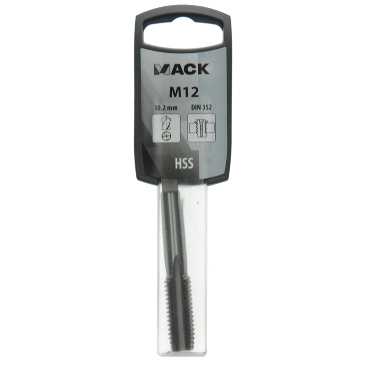 Mack 1018378 – Maschinengewindebohrer M12 | 3 Stück
