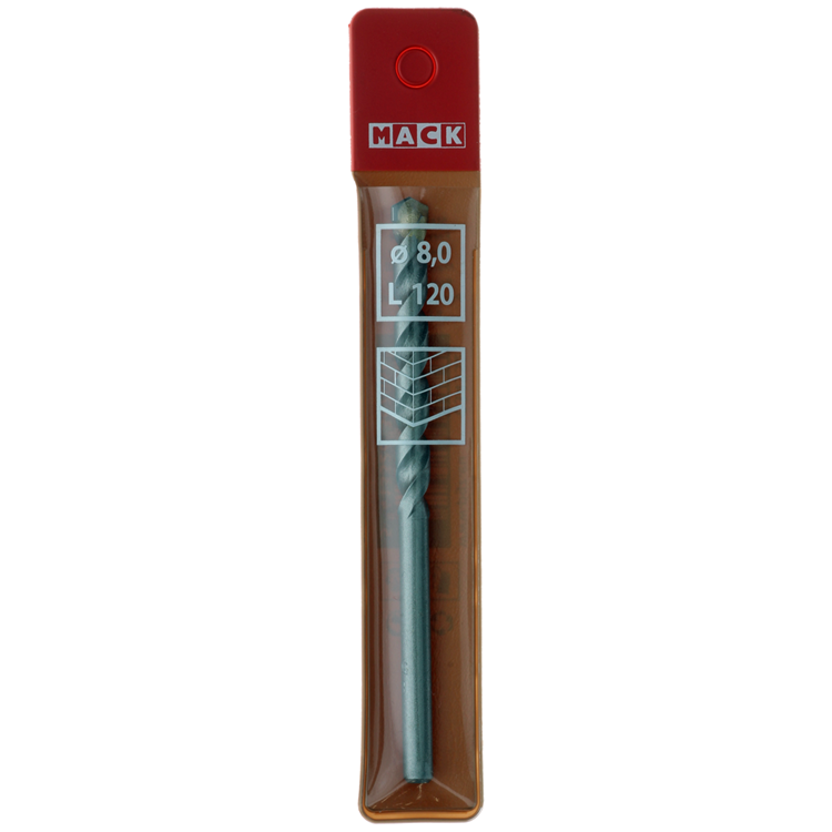 Mack 1018440 - Steinbohrer ø 8,0 x 120 mm | 5 Stück