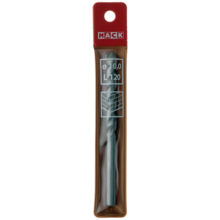 Mack 1018441 - Steinbohrer ø 10,0 x 120 mm | 5 Stück