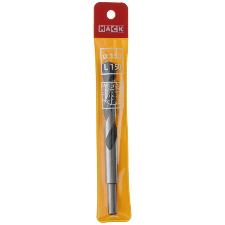 Mack 1018456 - Betonbohrer DIN 8039 ø 15,0 x 150 mm | 5 Stück
