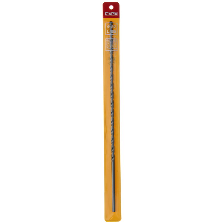Mack 1018467 - Betonbohrer DIN 8039 ø 8,0 x 400 mm | 5 Stück