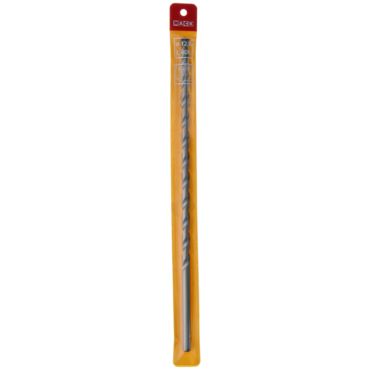 Mack 1018469 - Betonbohrer DIN 8039 ø 12,0 x 400 mm | 5 Stück