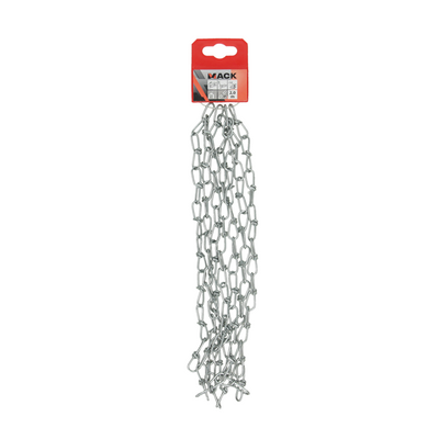 Mack 1005294 - Victor-Kette verzinkt DIN5686ø 2mm L 28mm 2m WWL 32 kg | 5 Stück