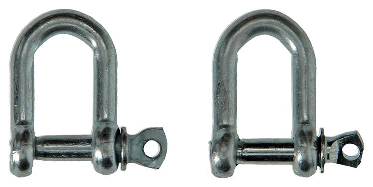 Mack 1008521 - 2 Backen gerade 5mm verzinkt | 10 Stück