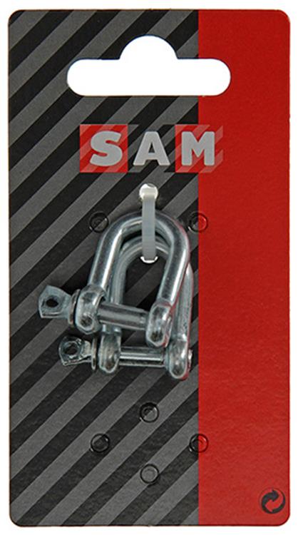 Mack 1008521 - 2 Backen gerade 5mm verzinkt | 10 Stück