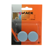 Mack 1047729 - Super-Gleitpastille selbstklebend grau ø 30 mm 4 Stück | 12 Stück