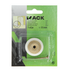 Mack 1047644 - Türstopper mit Gummiholz ​​ø 35 mm 1 St. St. | 6 Stück