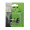 Mack 1047647 - Türstoppzylinder Modell Edelstahloptik ø 28h28 mm 1 Stk Stk | 6 Stück