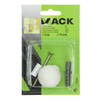 Mack 1047648 - Türkugel mit Stecker weiß ø 35 mm 1 St. Stk. | 6 Stück