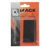 Mack 1048769 - Stoßdämpfender Gummi schwarz 35 x 70 mm 4 Stück | 6 Stück