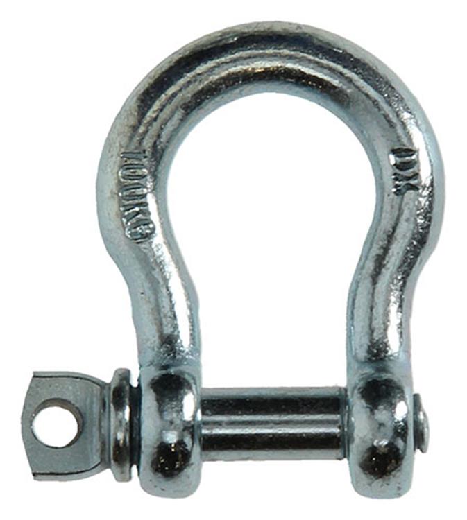 Mack 1008528 - 2 Backen oval 6mm verzinkt | 10 Stück