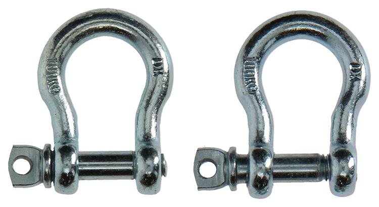 Mack 1008528 - 2 Backen oval 6mm verzinkt | 10 Stück