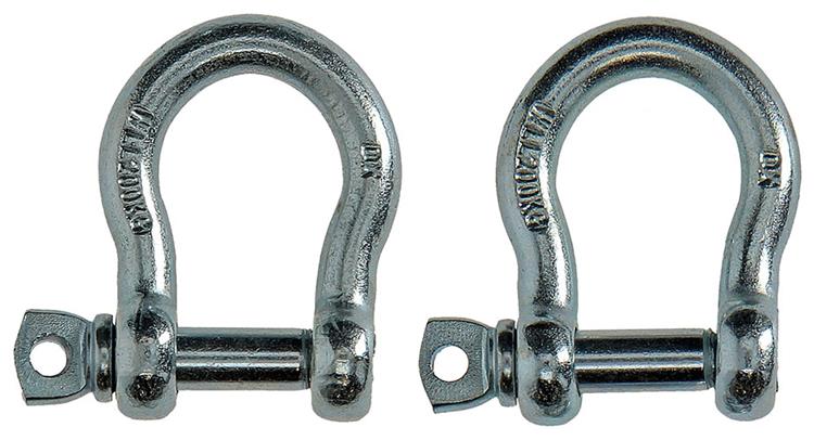 Mack 1008529 - 2 Backen oval 8mm verzinkt | 10 Stück
