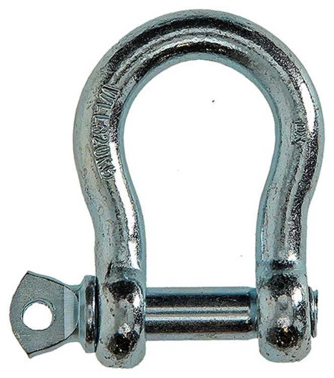 Mack 1008530 - 2 Mulden oval 10mm verzinkt | 10 Stück