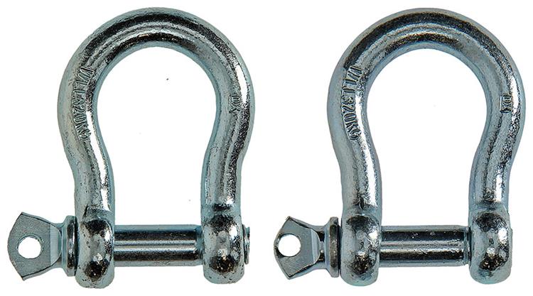 Mack 1008530 - 2 Mulden oval 10mm verzinkt | 10 Stück