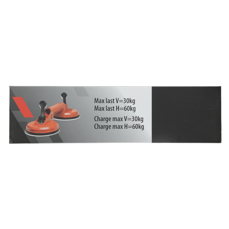 Mack 1004636 - Saugnapf doppelt rot ø 12cm | 4 Stück