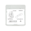 Mack 1006846 - 1 Karabiner + Feder verzinkt schwarz 40x4mm | 5 Stück