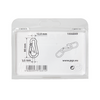 Mack 1006849 - 1 Karabiner + Feder verzinkt sw 80x8mm | 5 Stück