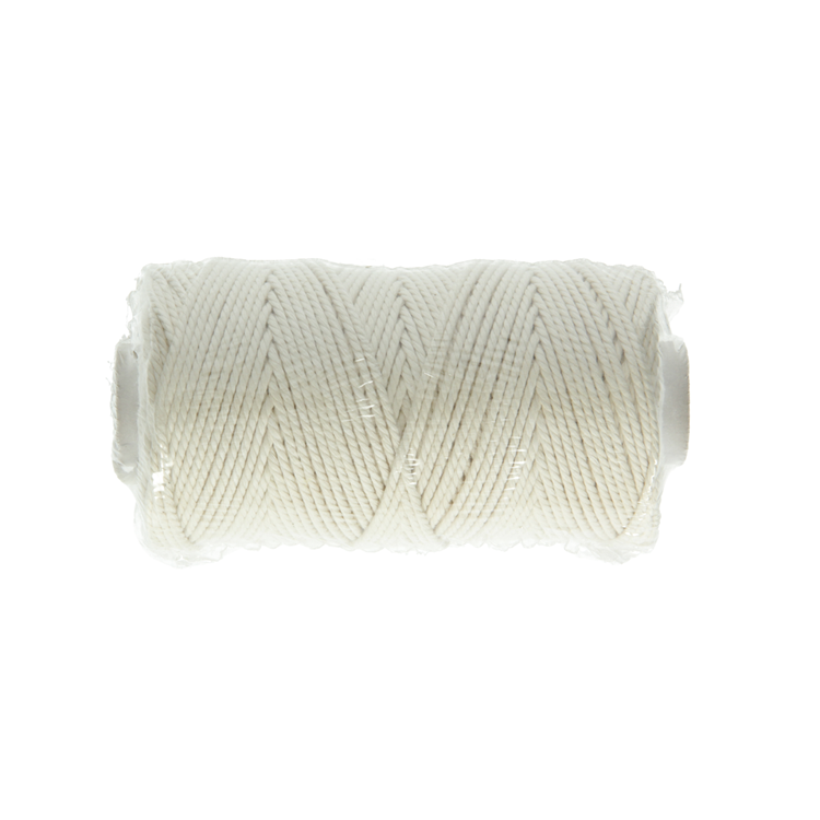 Mack 1006913 - Packseil Baumwolle Ecru 1mm ca. 90m | 10 Stück