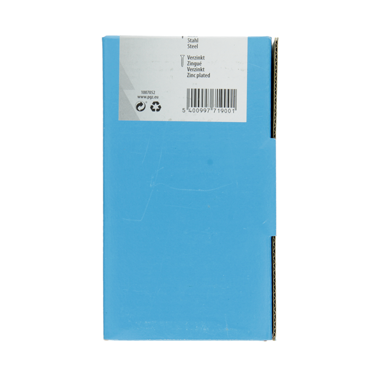 Mack 1007052 - Holzbolzen + Mutter verzinkt 100 Stück 6 x 50 mm | 2 Stk