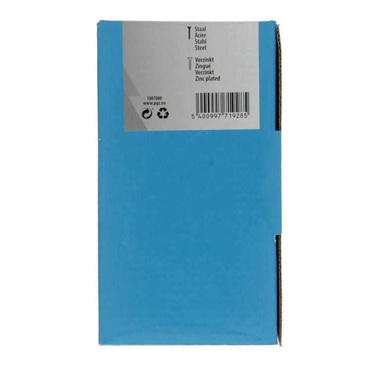 Mack 1007080 - Hahnschraube + Mutter verzinkt 75 Stück 8 x 60 mm | 2 Stk