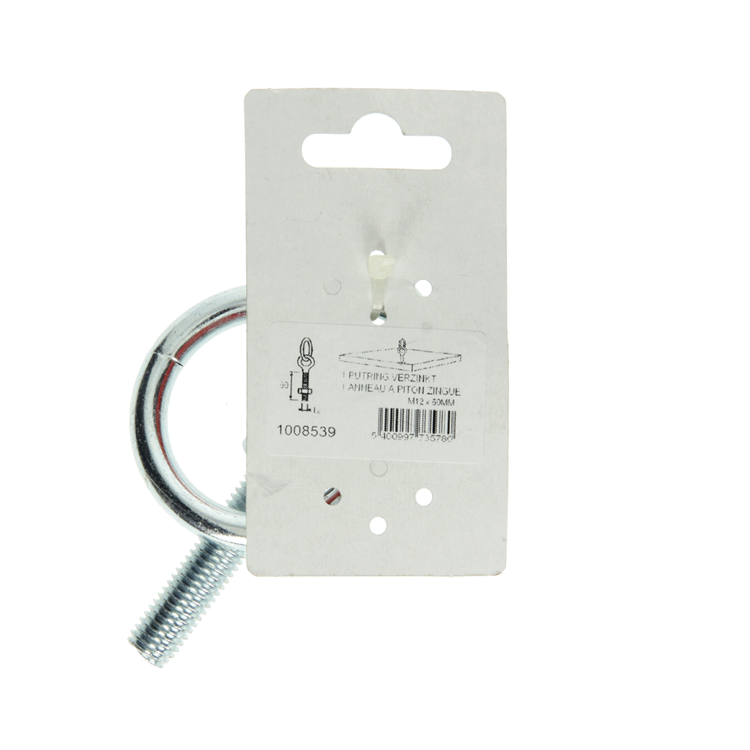 Mack 1008539 – 1 Brunnenring M12 x 60 mm verzinkt | 10 Stück