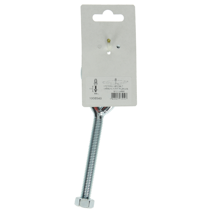 Mack 1008540 – 1 Brunnenring M12 x 100 mm verzinkt | 10 Stück